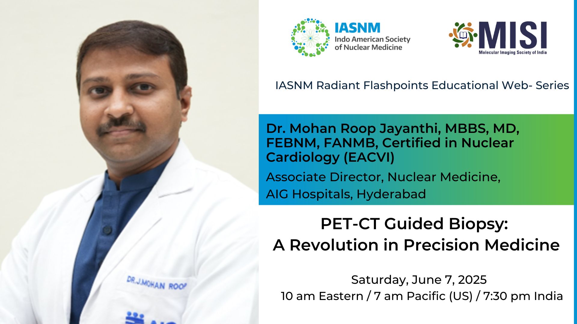 PET-CT Guided Biopsy: A Revolution in Precision Medicine Dr. Mohan Roop ...